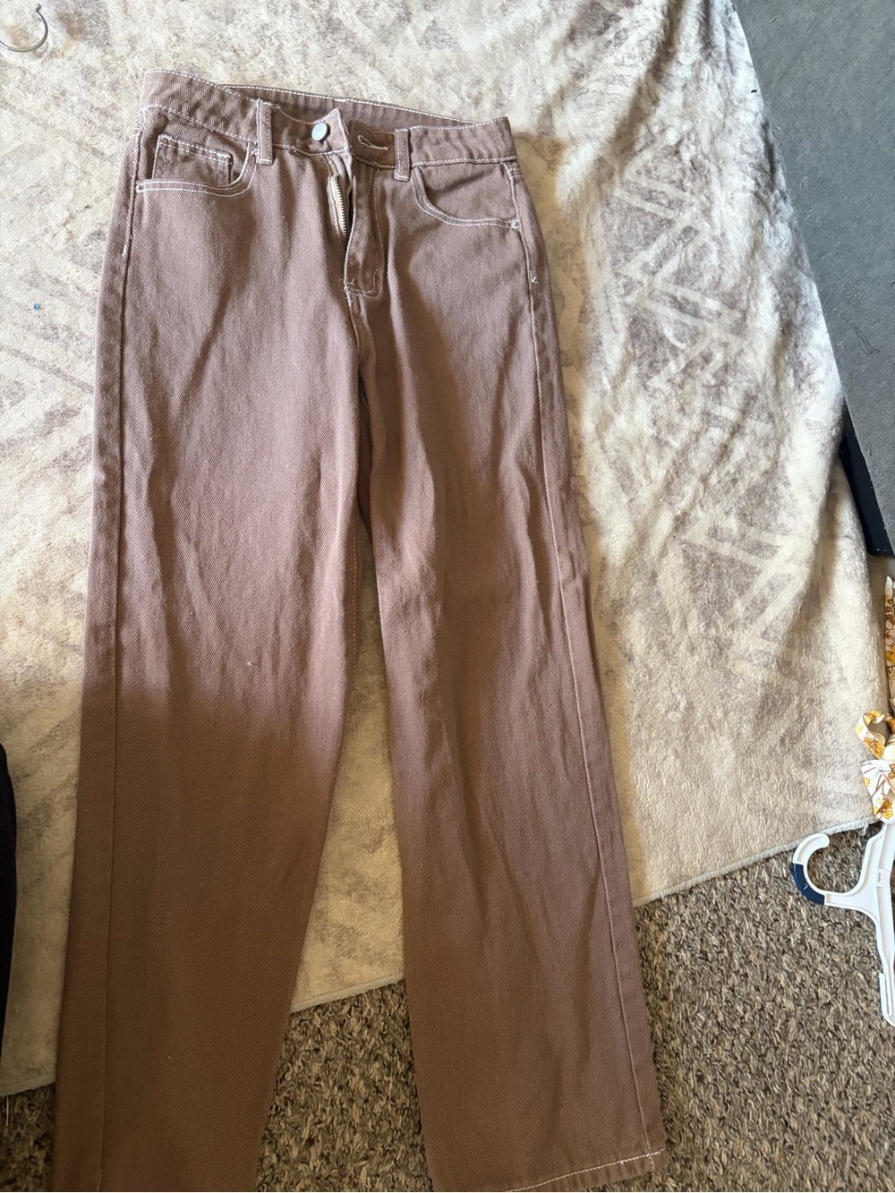 SHEIN XS Taupe jeans
